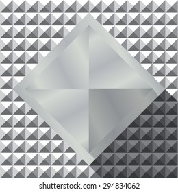 abstract background square metal