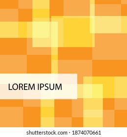 Abstract Background Square Orange Color vector