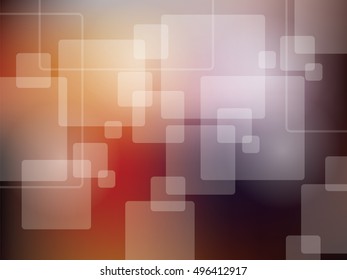 Abstract background square shape in vector illustration