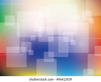 Abstract background square shape in vector illustration