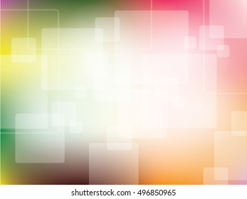 Abstract background square shape in vector illustration