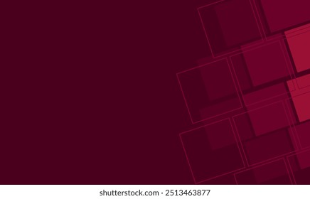 abstract background with square shapes, purple color