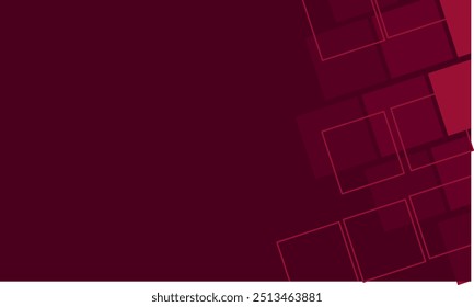 abstract background with square shapes, purple color