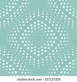 Abstract background with square shapes. Wallpaper seamless textile surface pattern.