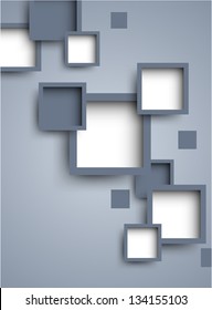 Abstract background with squares