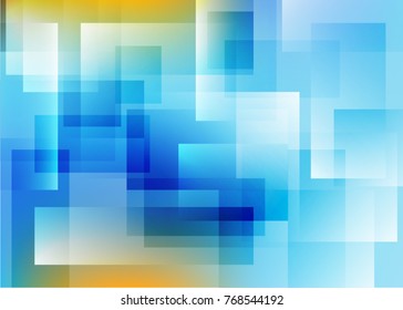 Abstract background with squares