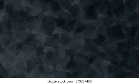 Abstract background of squares in black colors