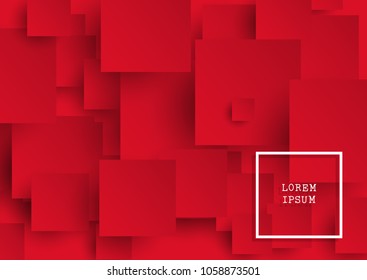 Abstract background with squares design