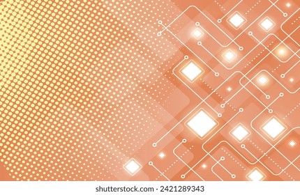 abstract background with squares design