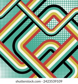 abstract background with squares design