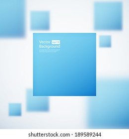 Abstract background with squares eps10