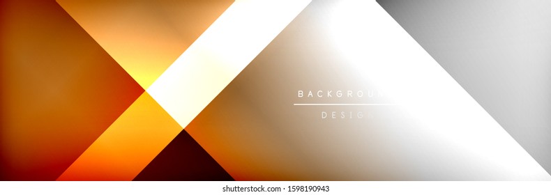 Abstract background - squares and lines composition created with lights and shadows. Technology or business digital template. Trendy simple fluid color gradient abstract background with dynamic
