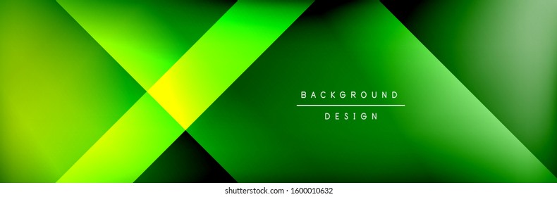 Abstract background - squares and lines composition created with lights and shadows. Technology or business digital template. Trendy simple fluid color gradient abstract background with dynamic
