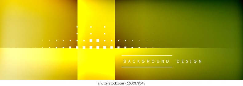 Abstract background - squares and lines composition created with lights and shadows. Technology or business digital template. Trendy simple fluid color gradient abstract background with dynamic