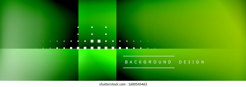 Abstract background - squares and lines composition created with lights and shadows. Technology or business digital template. Trendy simple fluid color gradient abstract background with dynamic