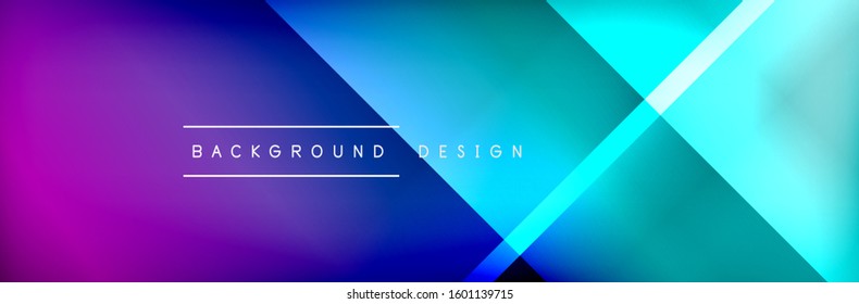 Abstract background - squares and lines composition created with lights and shadows. Technology or business digital template. Trendy simple fluid color gradient abstract background with dynamic