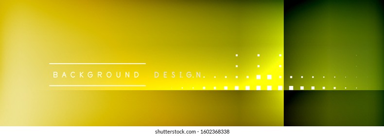 Abstract background - squares and lines composition created with lights and shadows. Technology or business digital template. Trendy simple fluid color gradient abstract background with dynamic