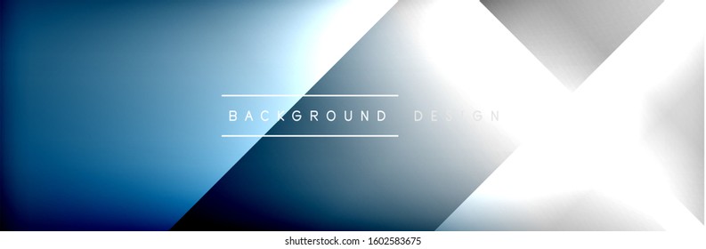 Abstract background - squares and lines composition created with lights and shadows. Technology or business digital template. Trendy simple fluid color gradient abstract background with dynamic