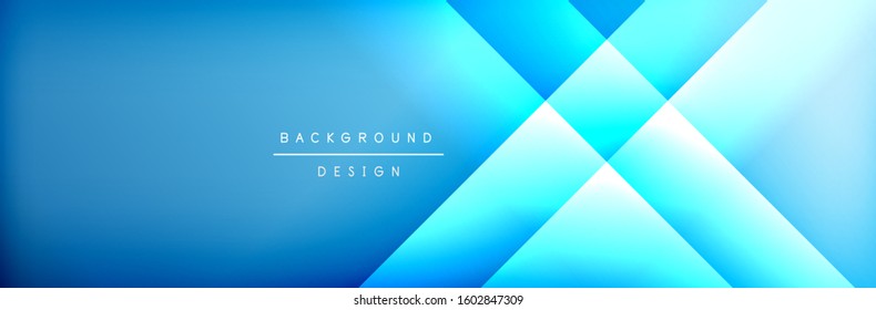 Abstract background - squares and lines composition created with lights and shadows. Technology or business digital template. Trendy simple fluid color gradient abstract background with dynamic