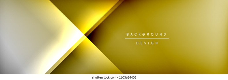 Abstract background - squares and lines composition created with lights and shadows. Technology or business digital template. Trendy simple fluid color gradient abstract background with dynamic