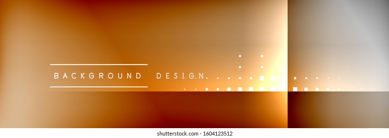 Abstract background - squares and lines composition created with lights and shadows. Technology or business digital template. Trendy simple fluid color gradient abstract background with dynamic