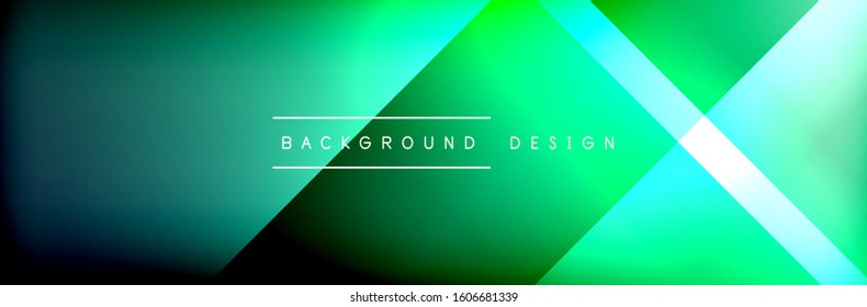 Abstract background - squares and lines composition created with lights and shadows. Technology or business digital template. Trendy simple fluid color gradient abstract background with dynamic