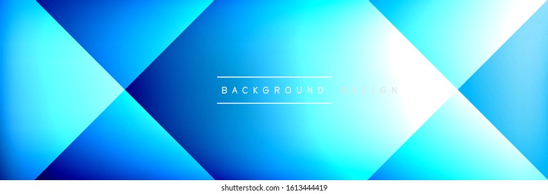 Abstract background - squares and lines composition created with lights and shadows. Technology or business digital template. Trendy simple fluid color gradient abstract background with dynamic