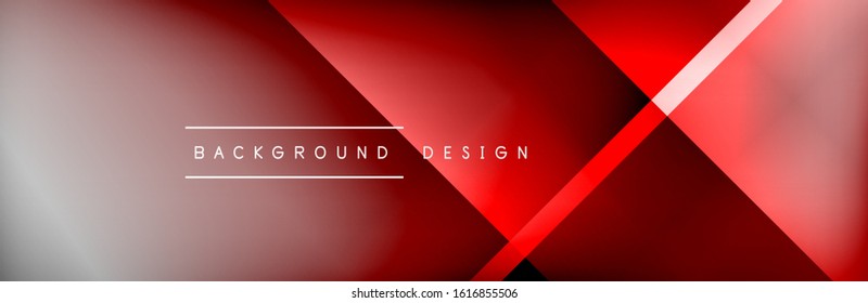 Abstract background - squares and lines composition created with lights and shadows. Technology or business digital template. Trendy simple fluid color gradient abstract background with dynamic