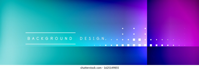 Abstract background - squares and lines composition created with lights and shadows. Technology or business digital template. Trendy simple fluid color gradient abstract background with dynamic
