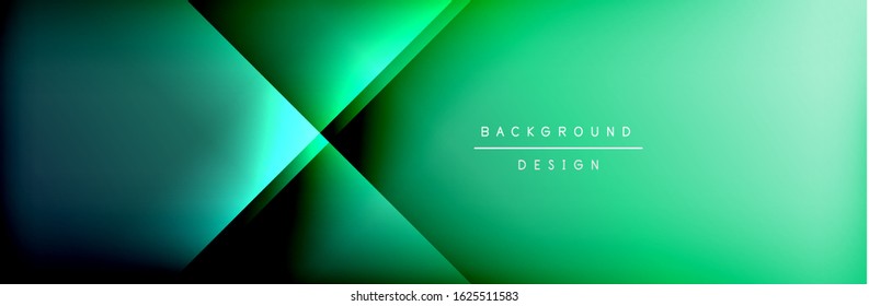 Abstract background - squares and lines composition created with lights and shadows. Technology or business digital template. Trendy simple fluid color gradient abstract background with dynamic