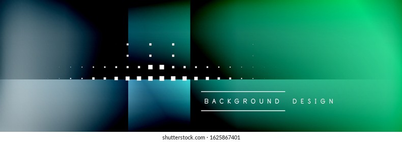 Abstract background - squares and lines composition created with lights and shadows. Technology or business digital template. Trendy simple fluid color gradient abstract background with dynamic