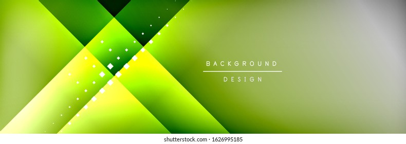 Abstract background - squares and lines composition created with lights and shadows. Technology or business digital template. Trendy simple fluid color gradient abstract background with dynamic