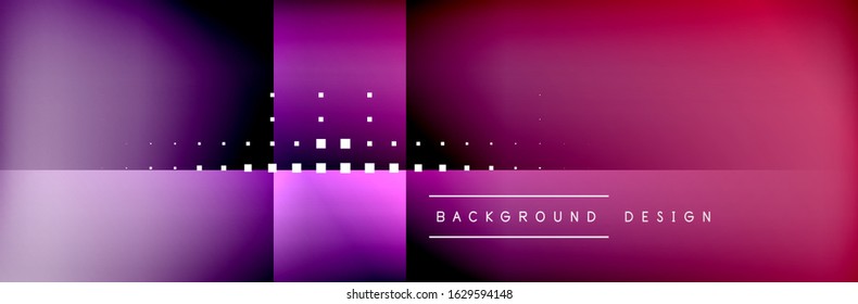 Abstract background - squares and lines composition created with lights and shadows. Technology or business digital template. Trendy simple fluid color gradient abstract background with dynamic