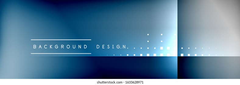 Abstract background - squares and lines composition created with lights and shadows. Technology or business digital template. Trendy simple fluid color gradient abstract background with dynamic