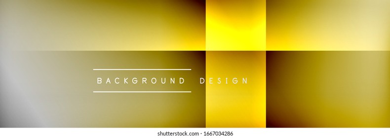Abstract background - squares and lines composition created with lights and shadows. Technology or business digital template. Trendy simple fluid color gradient abstract background with dynamic