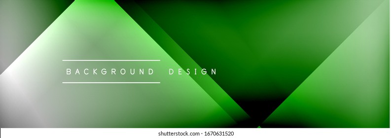 Abstract background - squares and lines composition created with lights and shadows. Technology or business digital template. Trendy simple fluid color gradient abstract background with dynamic