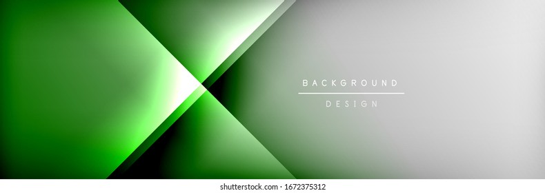 Abstract background - squares and lines composition created with lights and shadows. Technology or business digital template. Trendy simple fluid color gradient abstract background with dynamic