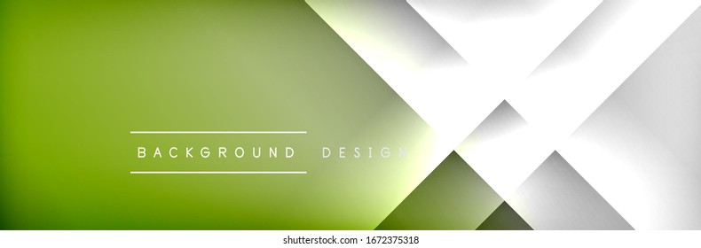 Abstract background - squares and lines composition created with lights and shadows. Technology or business digital template. Trendy simple fluid color gradient abstract background with dynamic