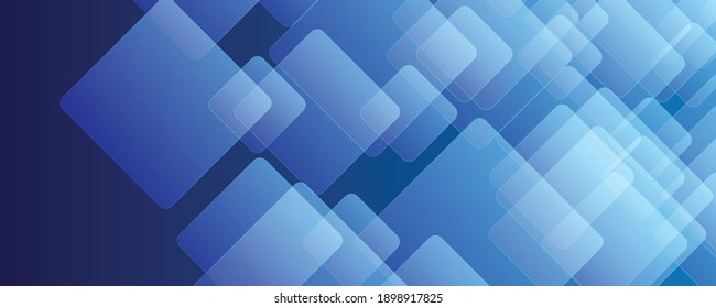Abstract background - squares and lines composition created with lights and shadows. Technology or business digital template
