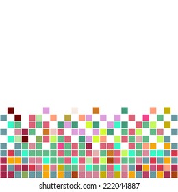 Abstract  background squares  mosaic for design