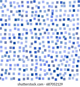 Abstract background of squares on white surface