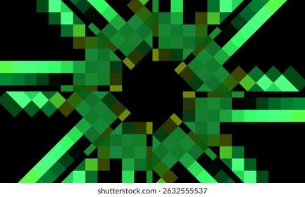 plano de fundo abstrato com padrão de quadrados, pixel art