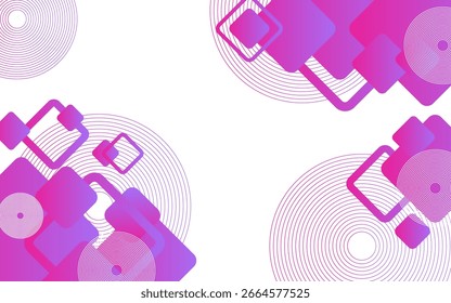 Fundo abstrato Quadrados abstratos roxo