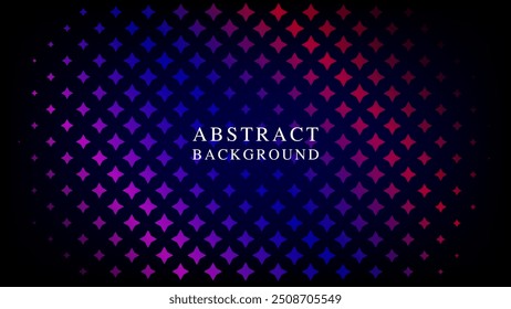 abstract background with squares in purple and pink,  neon glow and digital design