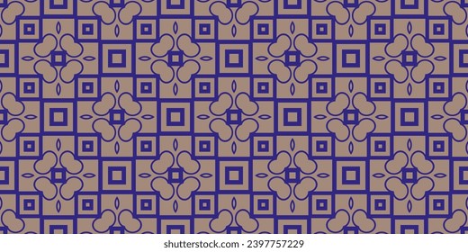 abstrakter Hintergrund mit Quadraten   .Nahtloses geometrisches Muster. Farbdruck