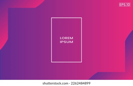 Abstract background with squares. Template banner with violet gradient color. Design with squares, lines and shapes. for poster, web, landing, page, cover, ad, greeting, card, promotion.