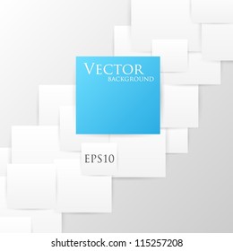 Abstract background with squares. Vector illustration.