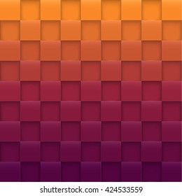 Abstract background with squares. Vector illustration.