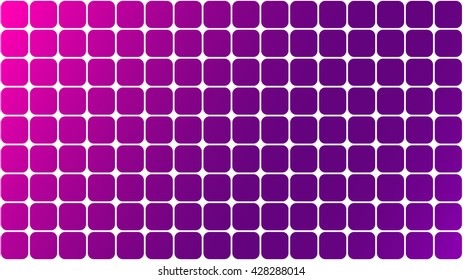 Abstract background of squares in violet colors