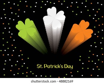 abstract background for st patrick day